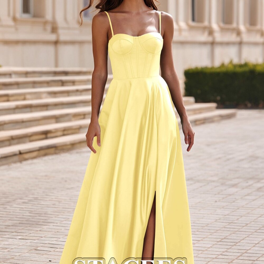 Summer Stacees Daffodil Strap Dress